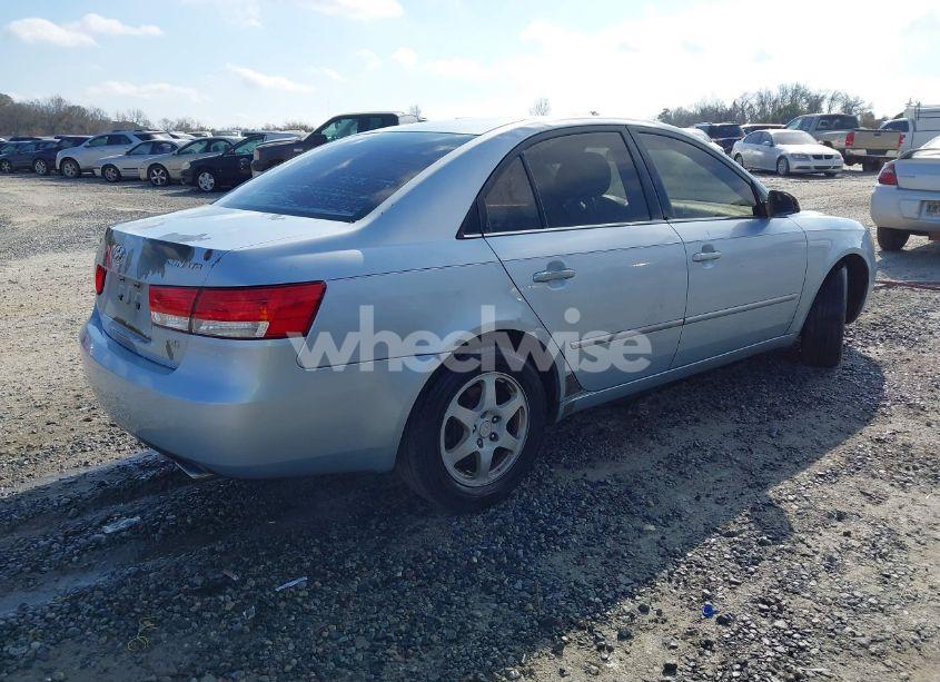 Photo 4 of 2006 Hyundai Sonata GLS V6/LX V6 (VIN 5NPEU46F26H093516)