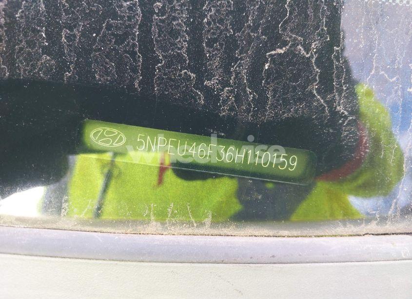 Photo 9 of 2006 Hyundai Sonata GLS V6/LX V6 (VIN 5NPEU46F36H110159)