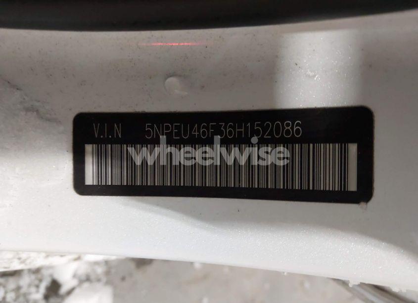 Photo 9 of 2006 Hyundai Sonata GLS V6/LX V6 (VIN 5NPEU46F36H152086)