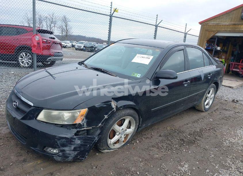 Photo 2 of 2007 Hyundai Sonata LIMITED/SE V6 (VIN 5NPEU46F37H218928)