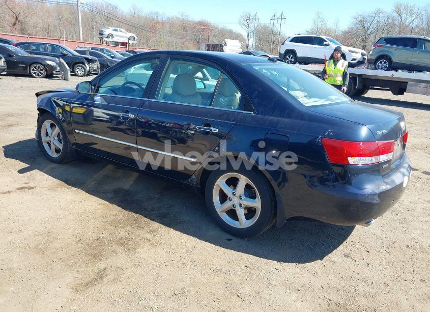 Photo 3 of 2008 Hyundai Sonata LIMITED V6/SE V6 (VIN 5NPEU46F48H304380)