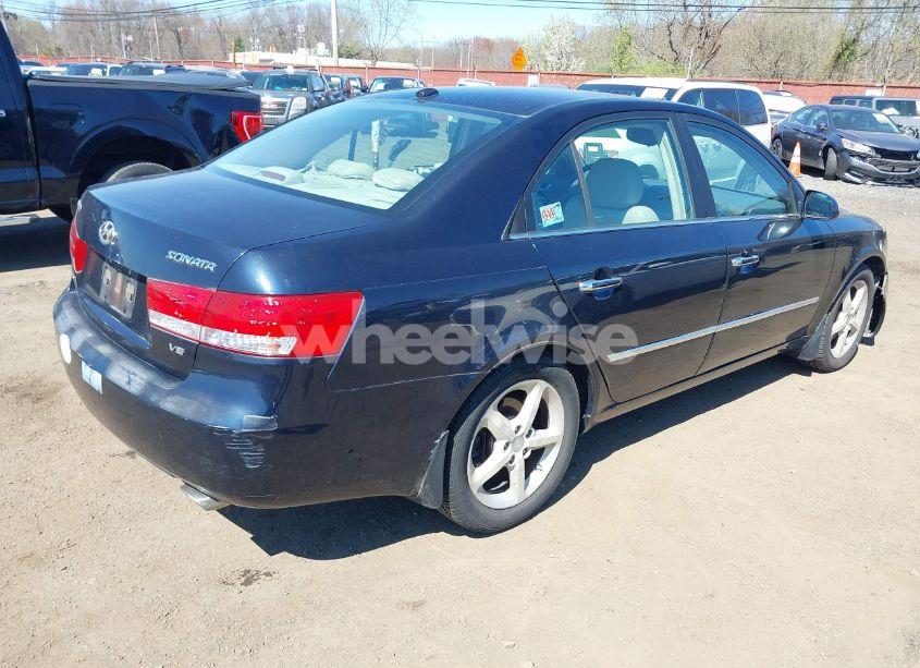 Photo 4 of 2008 Hyundai Sonata LIMITED V6/SE V6 (VIN 5NPEU46F48H304380)