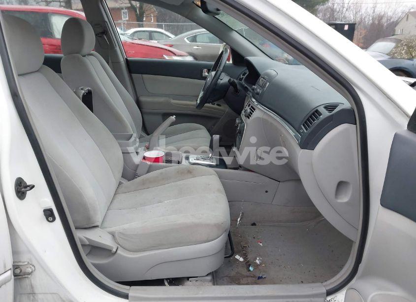 Photo 5 of 2008 Hyundai Sonata LIMITED V6/SE V6 (VIN 5NPEU46F58H340269)