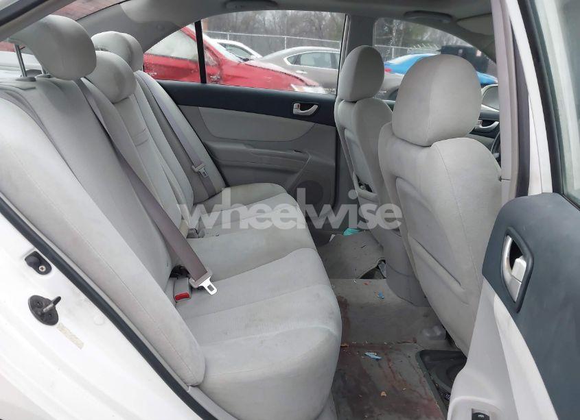 Photo 8 of 2008 Hyundai Sonata LIMITED V6/SE V6 (VIN 5NPEU46F58H340269)