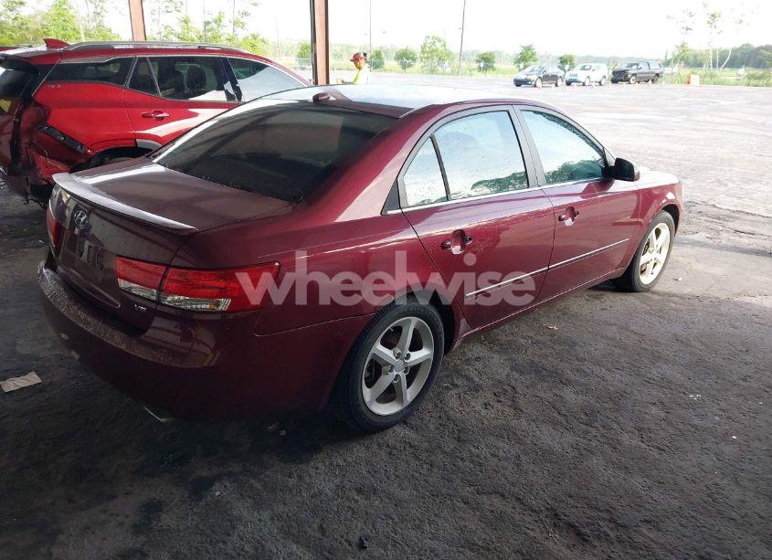 Photo 4 of 2008 Hyundai Sonata LIMITED V6/SE V6 (VIN 5NPEU46F58H370730)