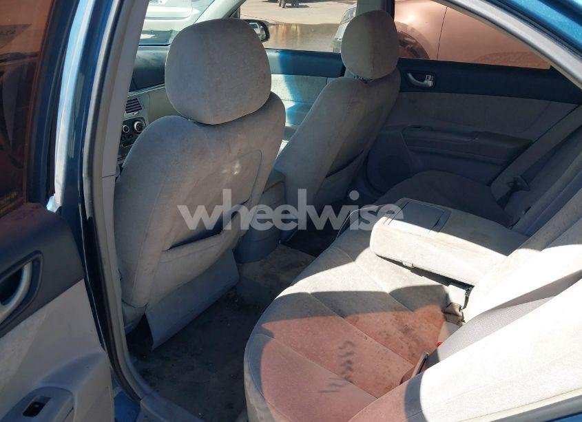 Photo 14 of 2006 Hyundai Sonata GLS V6/LX V6 (VIN 5NPEU46F66H042164)