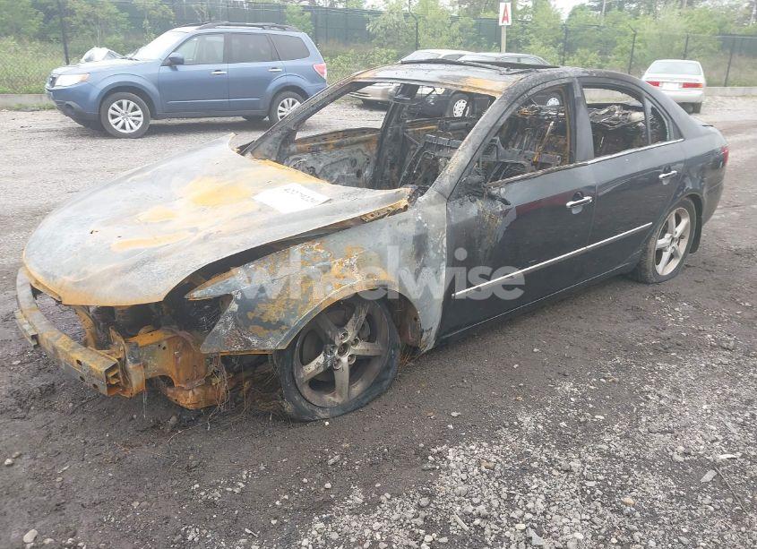 Photo 2 of 2008 Hyundai Sonata LIMITED V6/SE V6 (VIN 5NPEU46F68H309791)