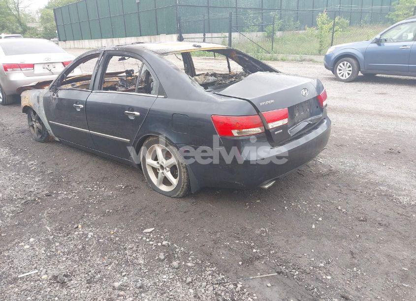 Photo 3 of 2008 Hyundai Sonata LIMITED V6/SE V6 (VIN 5NPEU46F68H309791)