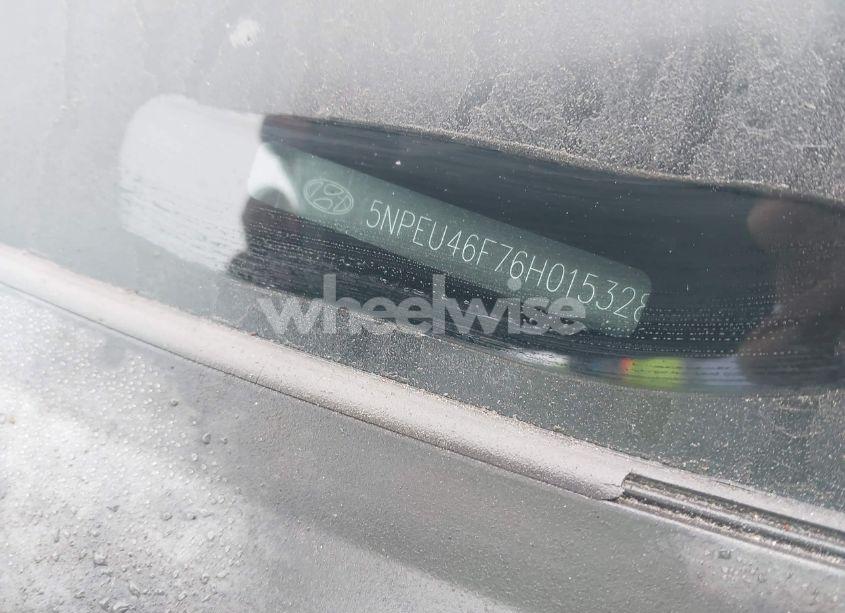 Photo 9 of 2006 Hyundai Sonata GLS V6/LX V6 (VIN 5NPEU46F76H015328)