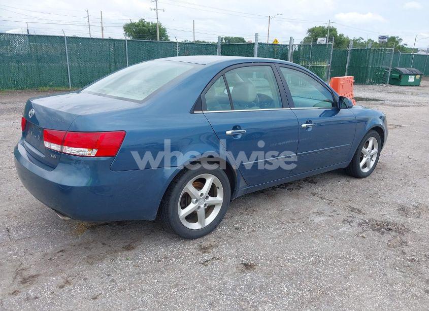 Photo 4 of 2006 Hyundai Sonata GLS V6/LX V6 (VIN 5NPEU46F76H043324)