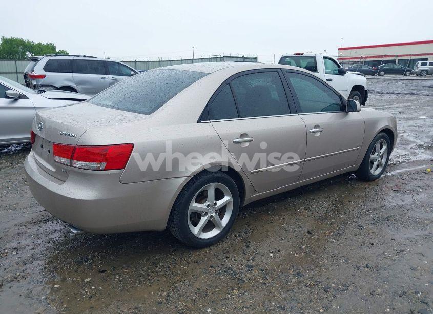 Photo 4 of 2006 Hyundai Sonata GLS V6/LX V6 (VIN 5NPEU46F76H050208)