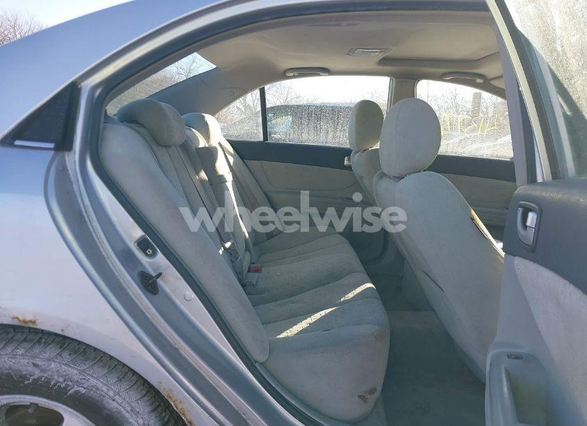 Photo 8 of 2006 Hyundai Sonata GLS V6/LX V6 (VIN 5NPEU46F76H106616)