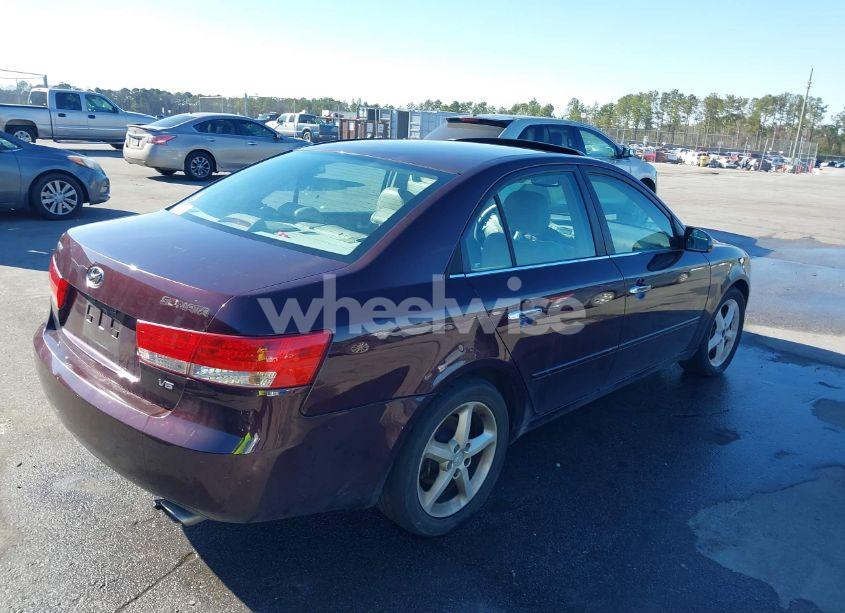Photo 4 of 2006 Hyundai Sonata GLS V6/LX V6 (VIN 5NPEU46F86H001633)