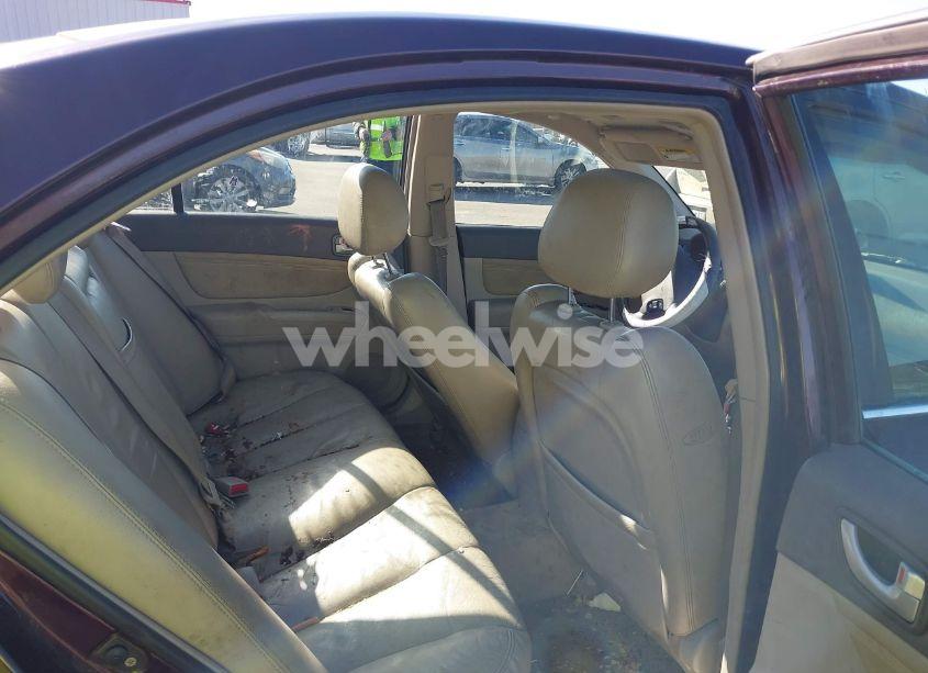 Photo 8 of 2006 Hyundai Sonata GLS V6/LX V6 (VIN 5NPEU46F86H001633)