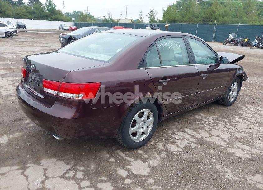 Photo 4 of 2006 Hyundai Sonata GLS V6/LX V6 (VIN 5NPEU46F86H056096)