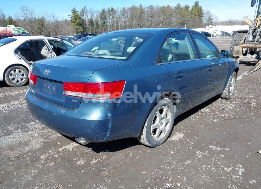Photo 4 of 2006 Hyundai Sonata GLS V6/LX V6 (VIN 5NPEU46F86H094346)