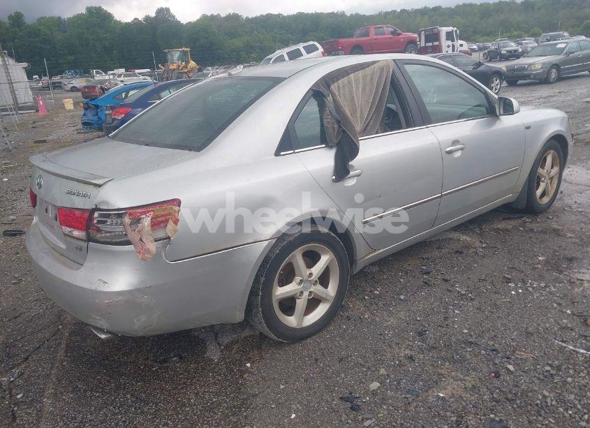 Photo 4 of 2007 Hyundai Sonata LIMITED/SE V6 (VIN 5NPEU46F87H260205)