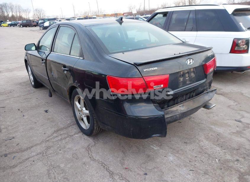 Photo 3 of 2009 Hyundai Sonata SE V6 (VIN 5NPEU46F89H452839)