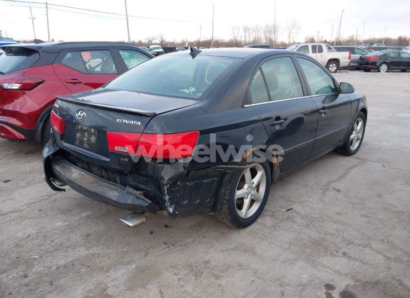 Photo 4 of 2009 Hyundai Sonata SE V6 (VIN 5NPEU46F89H452839)