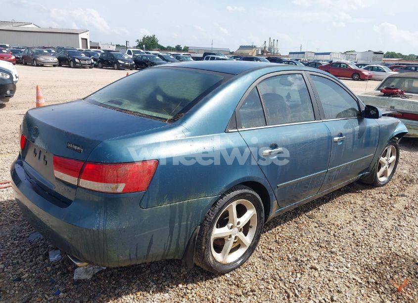 Photo 4 of 2006 Hyundai Sonata GLS V6/LX V6 (VIN 5NPEU46F96H089804)