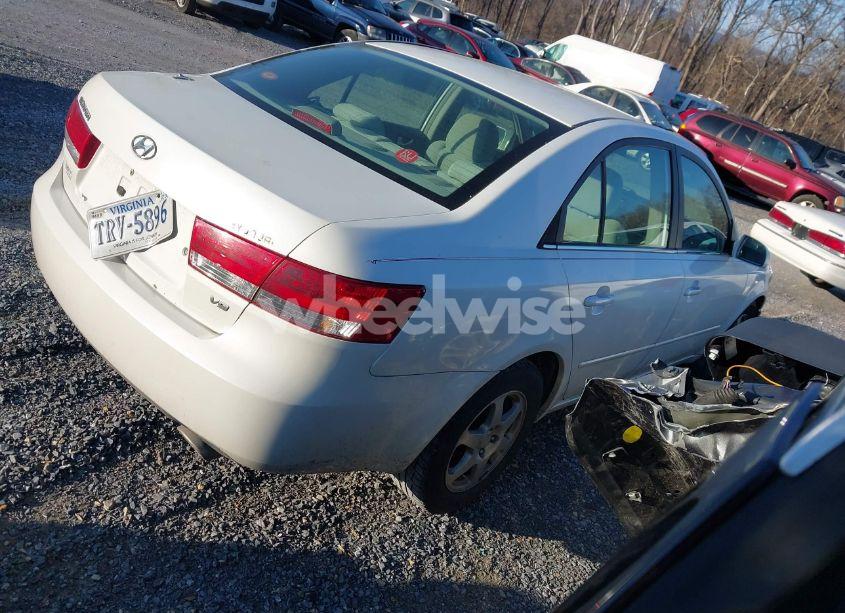 Photo 4 of 2006 Hyundai Sonata GLS V6/LX V6 (VIN 5NPEU46F96H141156)