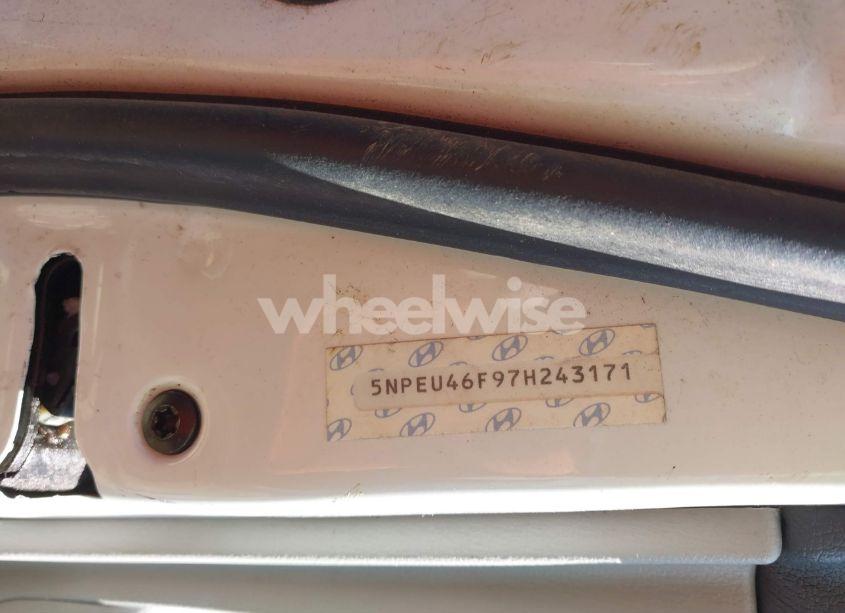 Photo 9 of 2007 Hyundai Sonata LIMITED/SE V6 (VIN 5NPEU46F97H243171)