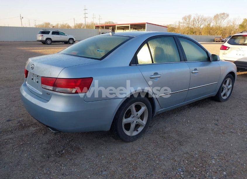 Photo 4 of 2008 Hyundai Sonata LIMITED V6/SE V6 (VIN 5NPEU46F98H362842)