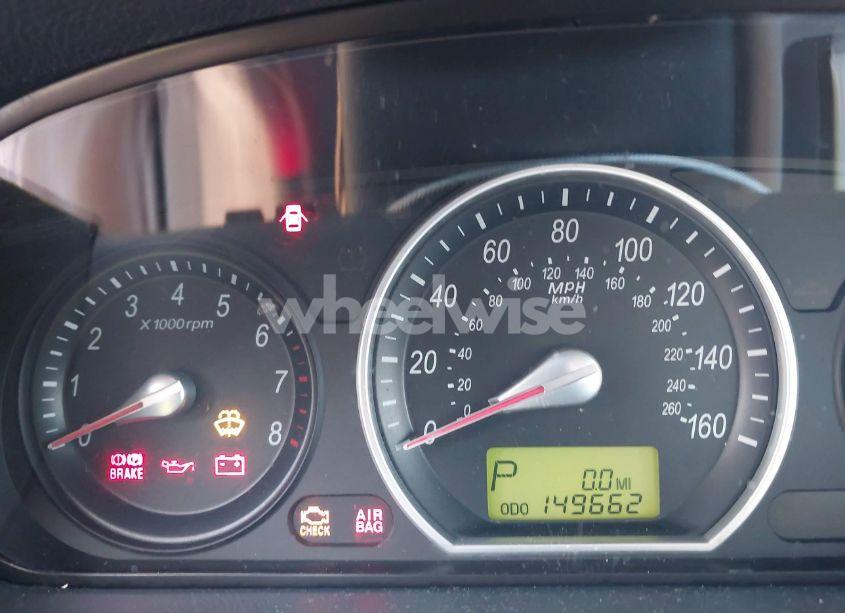 Photo 7 of 2008 Hyundai Sonata LIMITED V6/SE V6 (VIN 5NPEU46F98H362842)