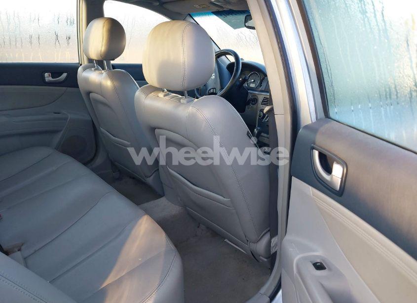 Photo 8 of 2008 Hyundai Sonata LIMITED V6/SE V6 (VIN 5NPEU46F98H362842)