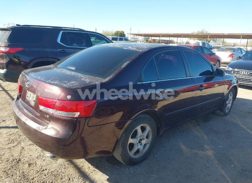Photo 4 of 2006 Hyundai Sonata GLS V6/LX V6 (VIN 5NPEU46FX6H148021)