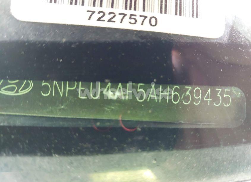 Photo 11 of 2010 Hyundai Sonata LIMITED V6 (VIN 5NPEU4AF5AH639435)