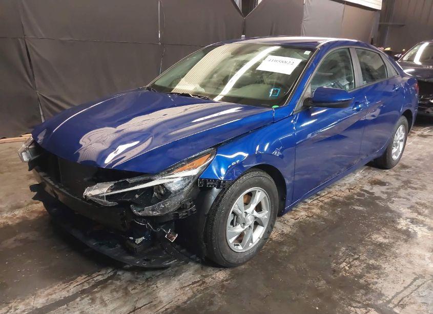 Photo 2 of 2021 Hyundai Elantra SE (VIN 5NPLL4AG0MH050820)