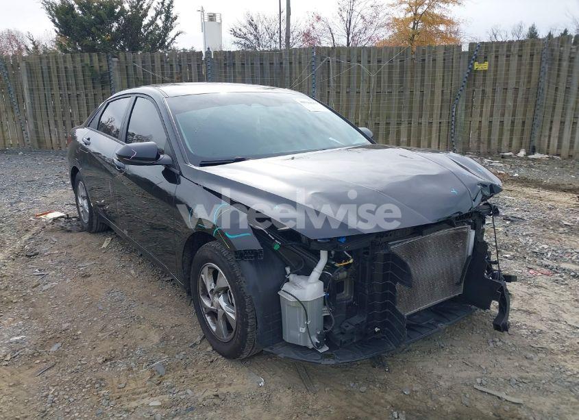 2021 Hyundai Elantra SE (VIN 5NPLL4AG1MH041012) main photo
