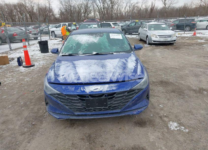 Photo 12 of 2021 Hyundai Elantra SE (VIN 5NPLL4AG1MH047425)