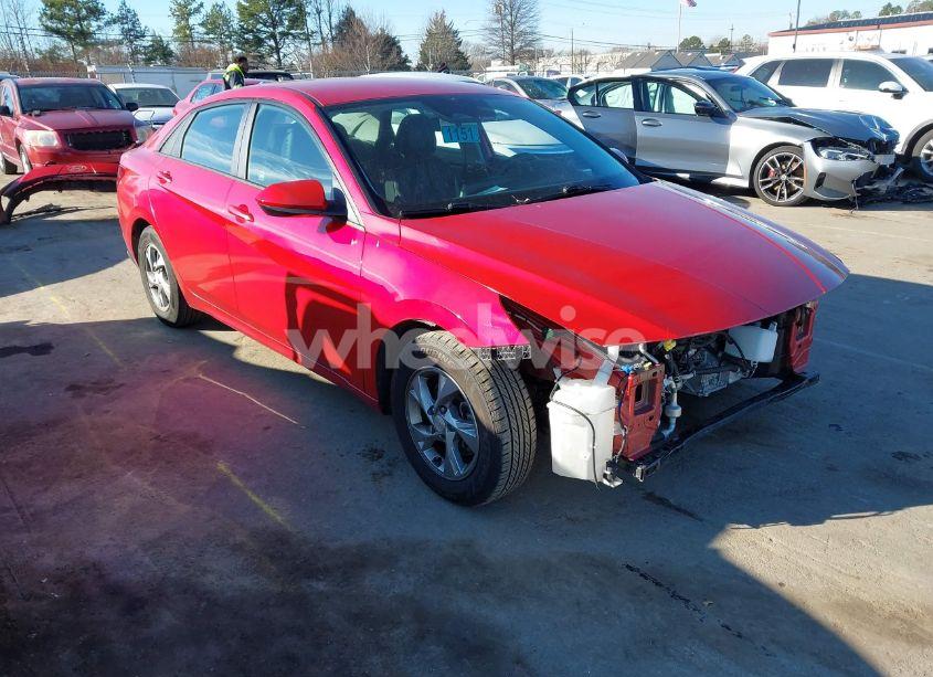 2021 Hyundai Elantra SE (VIN 5NPLL4AG6MH011200) main photo