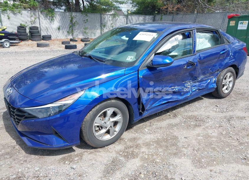 Photo 2 of 2021 Hyundai Elantra SE (VIN 5NPLL4AG6MH016493)