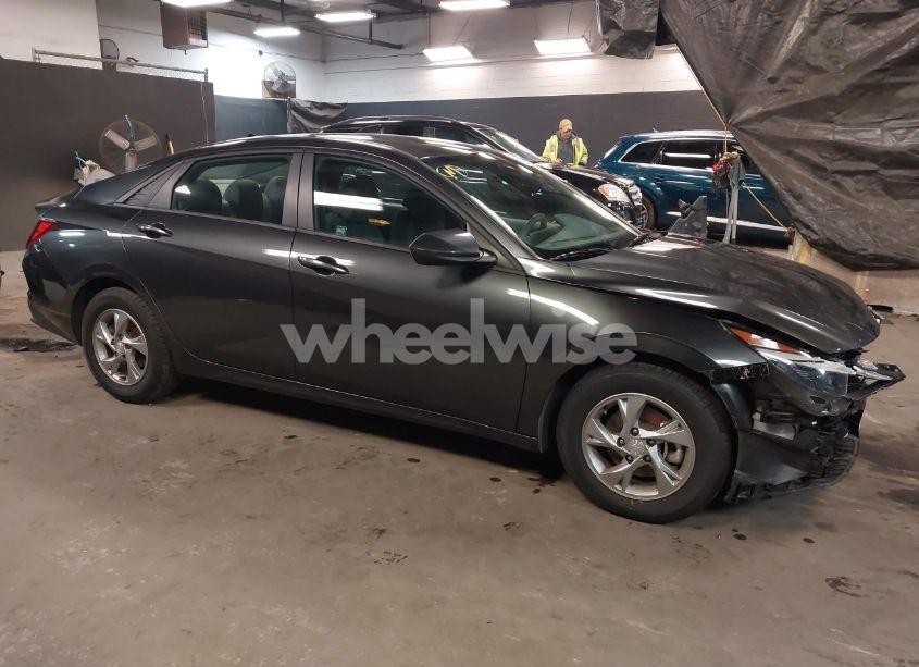 2021 Hyundai Elantra SE (VIN 5NPLL4AG8MH016771) main photo
