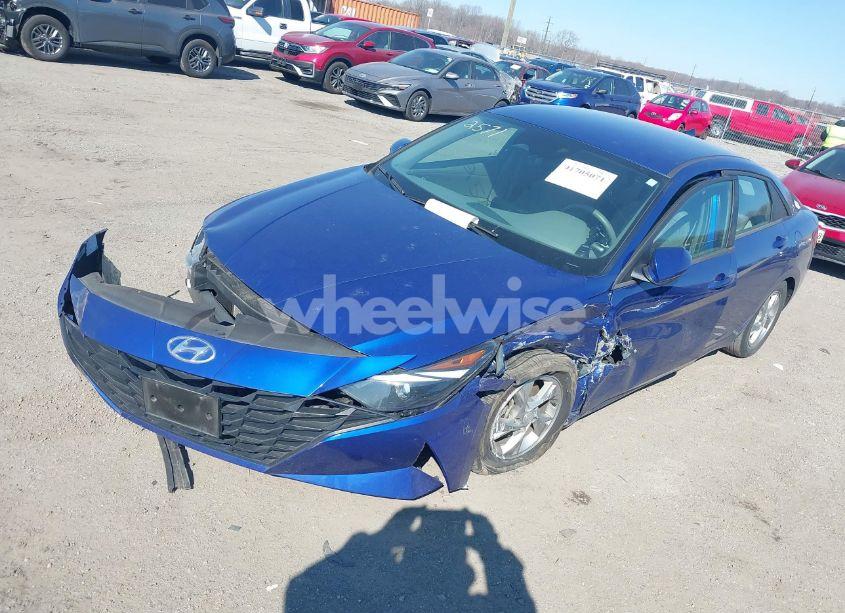 Photo 2 of 2021 Hyundai Elantra SE (VIN 5NPLL4AG9MH042571)