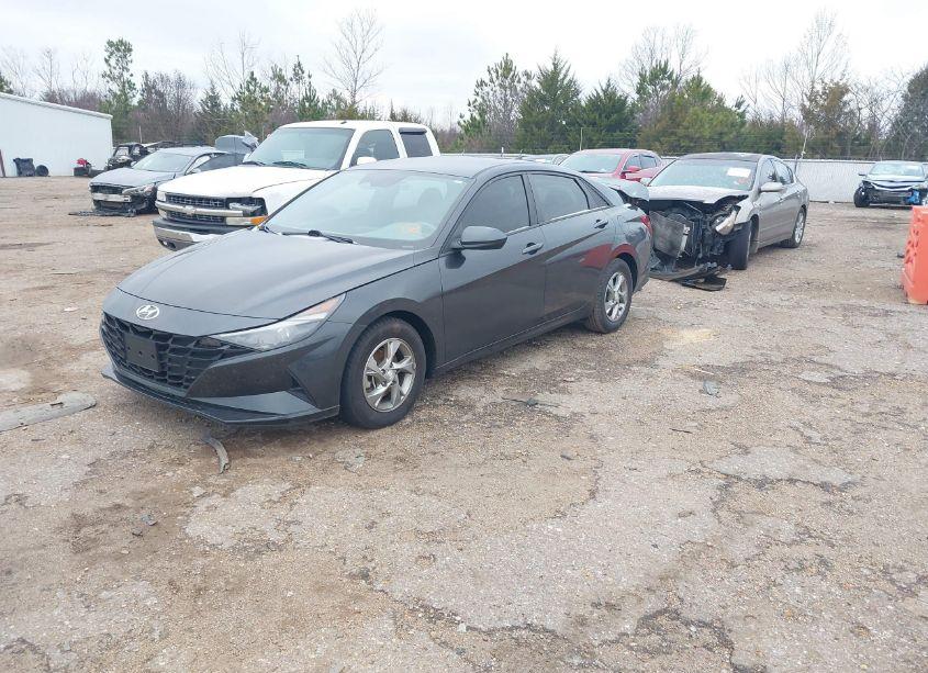 Photo 2 of 2021 Hyundai Elantra SE (VIN 5NPLL4AG9MH052999)