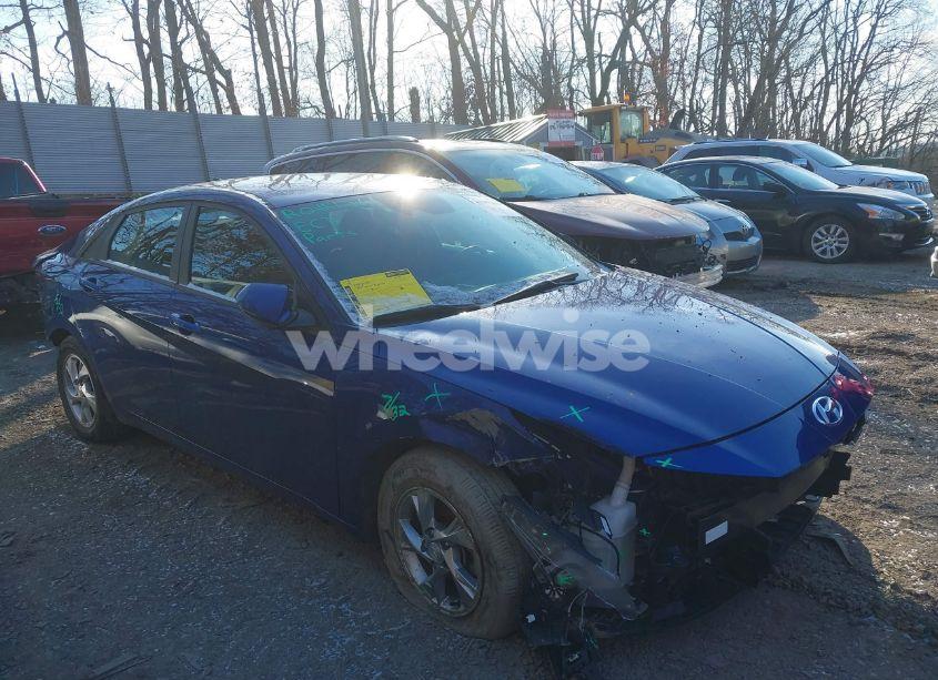 2021 Hyundai Elantra SE (VIN 5NPLL4AGXMH037492) main photo