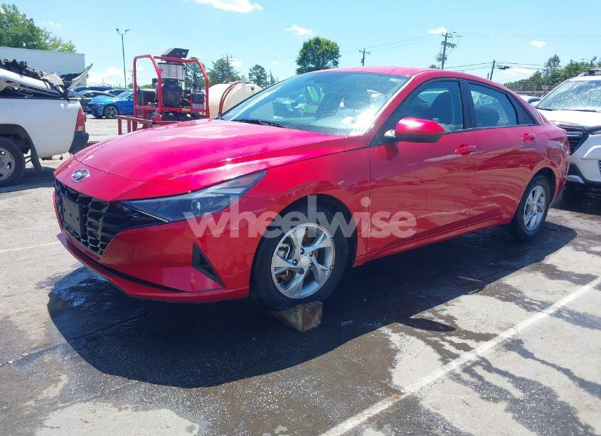 Photo 2 of 2021 Hyundai Elantra SE (VIN 5NPLL4AGXMH041834)