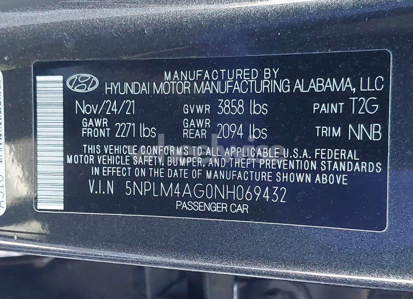 Photo 9 of 2022 Hyundai Elantra SEL (VIN 5NPLM4AG0NH069432)