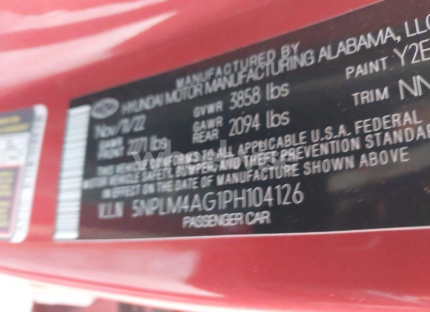 Photo 9 of 2023 Hyundai Elantra SEL (VIN 5NPLM4AG1PH104126)