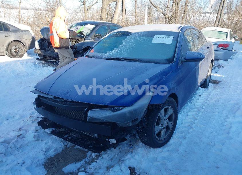 Photo 2 of 2021 Hyundai Elantra SEL (VIN 5NPLM4AG2MH019050)