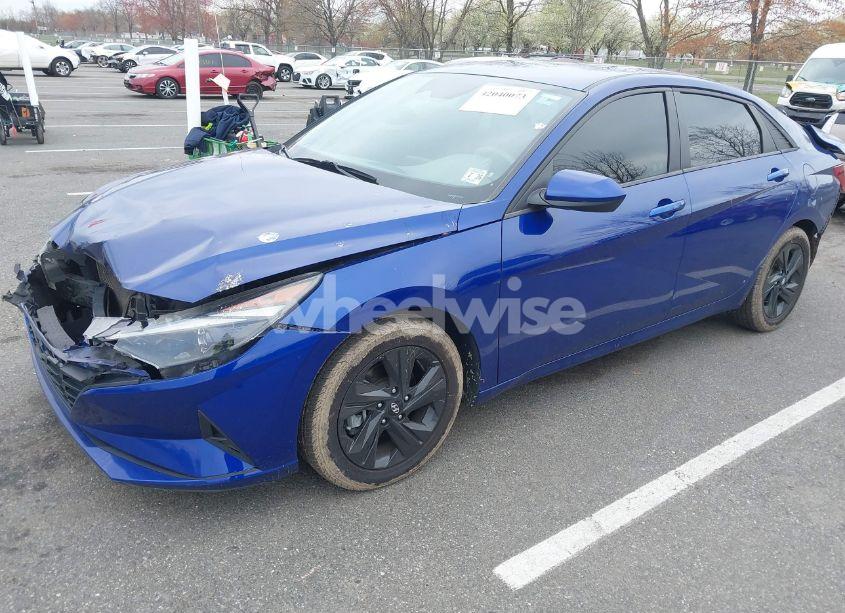 Photo 2 of 2021 Hyundai Elantra SEL (VIN 5NPLM4AG2MH045955)