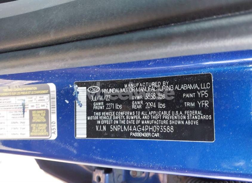 Photo 9 of 2023 Hyundai Elantra SEL (VIN 5NPLM4AG4PH093588)