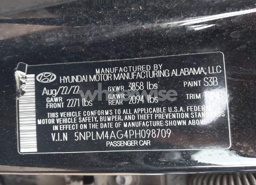 Photo 9 of 2023 Hyundai Elantra SEL (VIN 5NPLM4AG4PH098709)