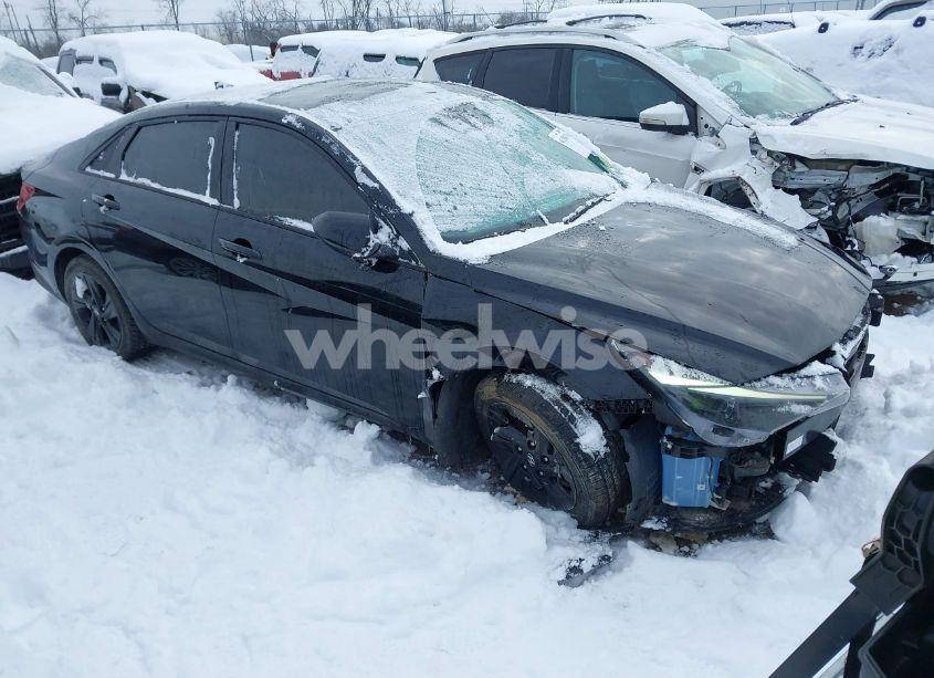 2021 Hyundai Elantra SEL (VIN 5NPLM4AG5MH009774) main photo