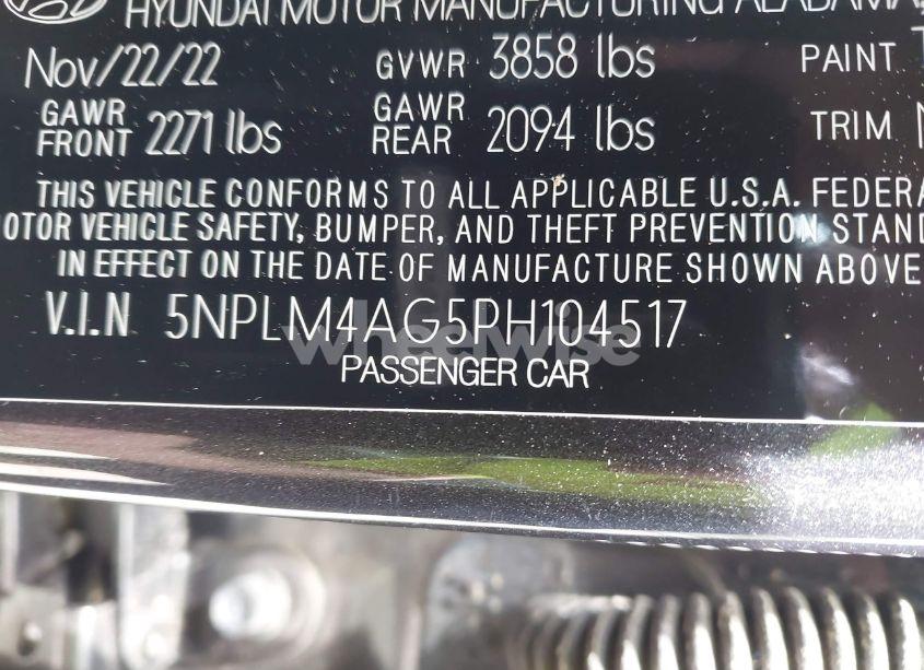 Photo 9 of 2023 Hyundai Elantra SEL (VIN 5NPLM4AG5PH104517)