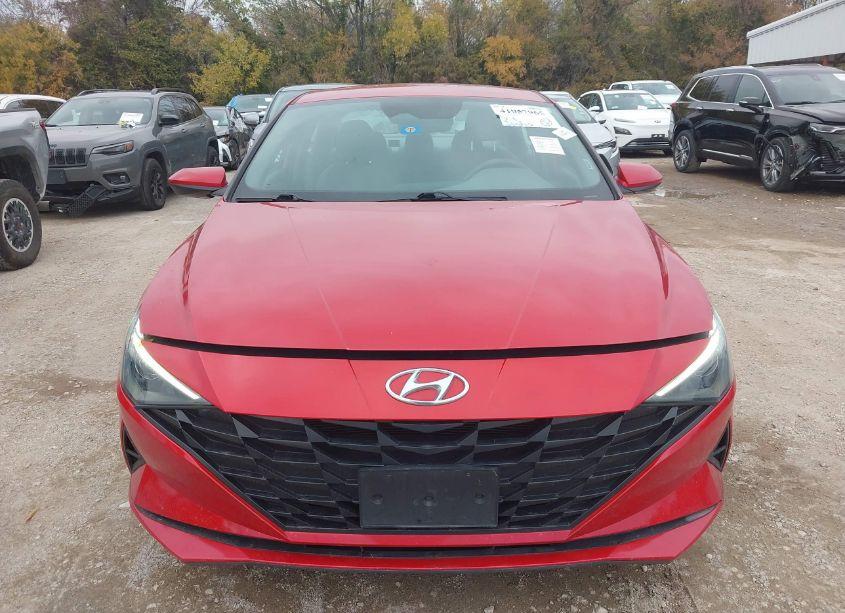 Photo 12 of 2021 Hyundai Elantra SEL (VIN 5NPLM4AG8MH041294)